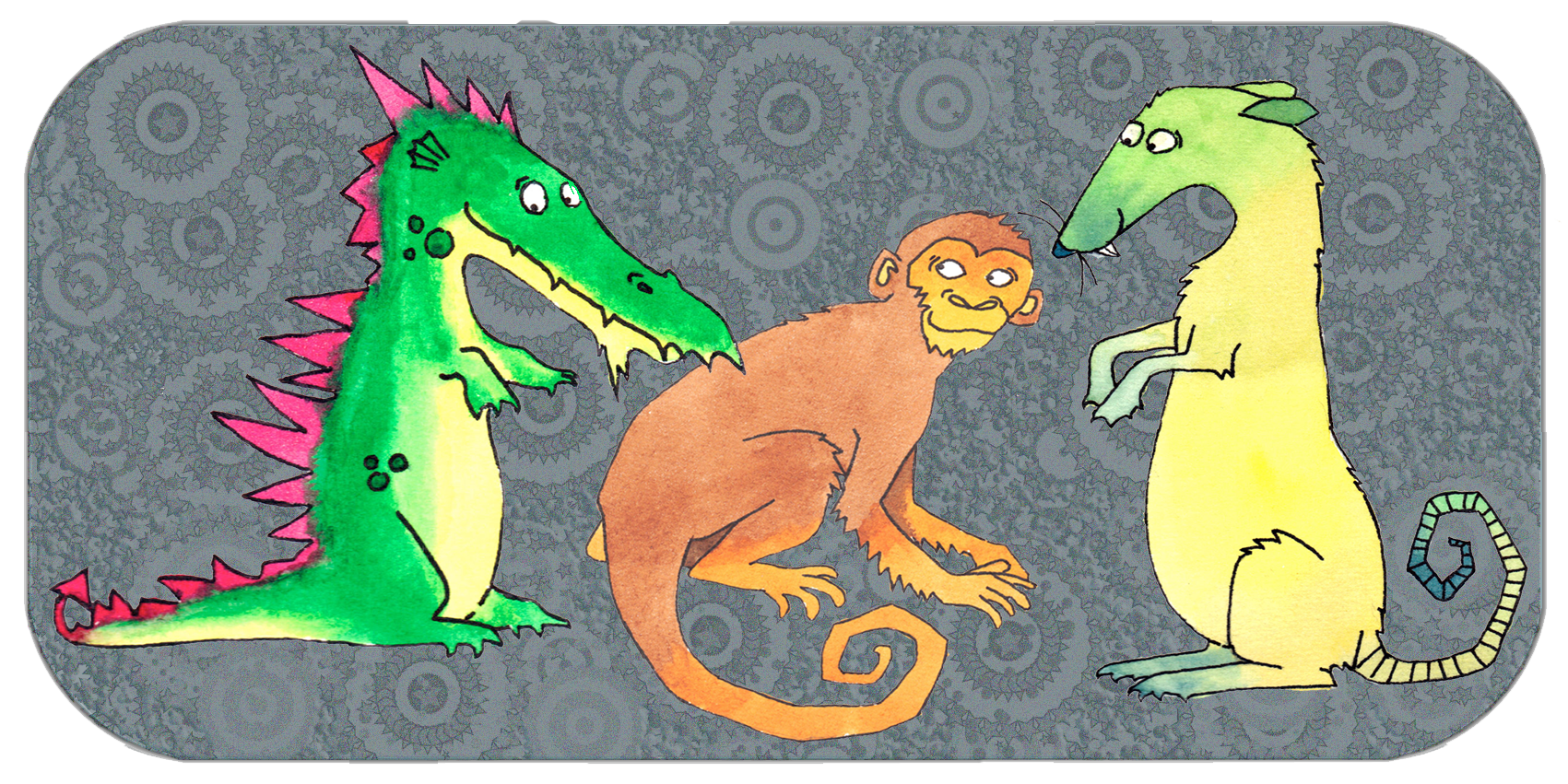 Os Quatro Grupos Compatíveis | San He, Três Harmonias | Grupo Dragão, Macaco, Rato